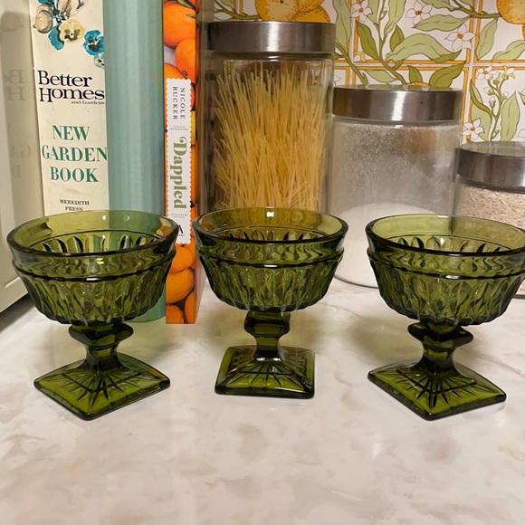 Vintage 1960s Champagne Coupe Glasses, Set of 3
